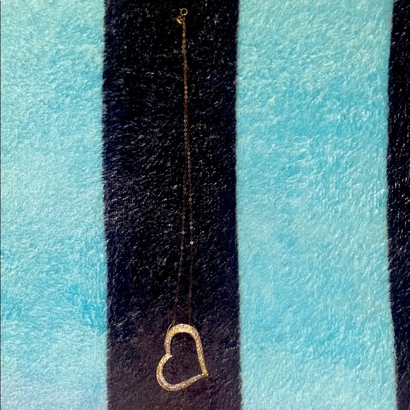 Pink Heart shaped necklace - Picture 3 of 4